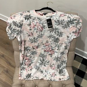 Torrid cotton twist sleeve tee